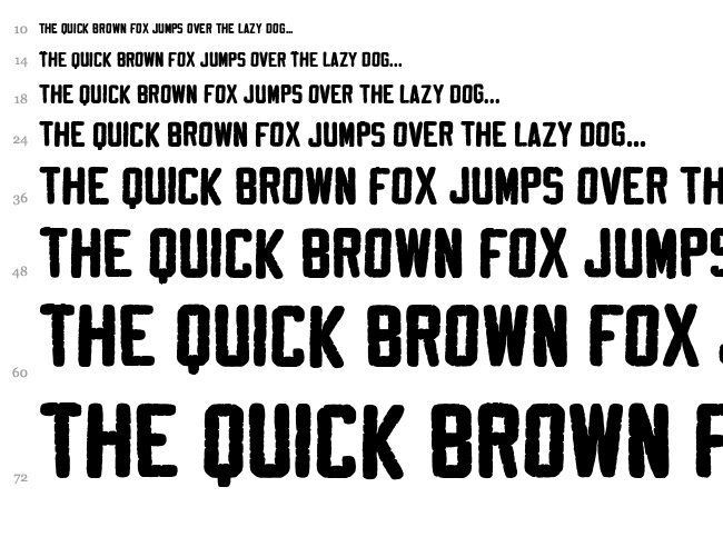 Sablon Washed font waterfall